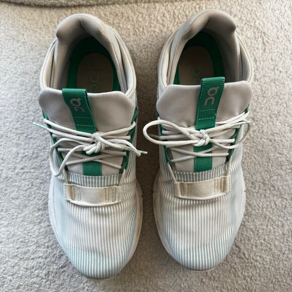 On Cloudnova Void Undyed White / Mint Running Sneakers main image 9